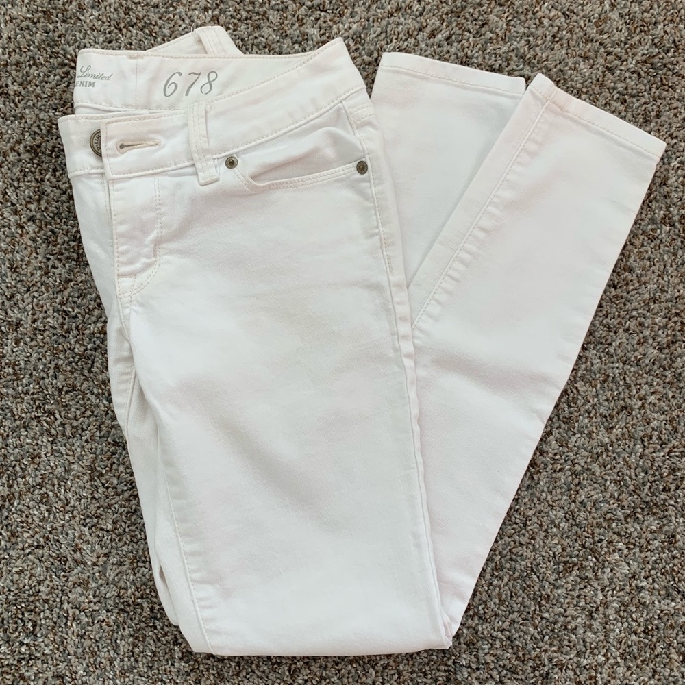 EUC Limited White Denim Jeans